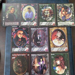 VTES Cap 10 Vampires Lot of 10 – Kemintiri, Marcus Vitel, Anneke